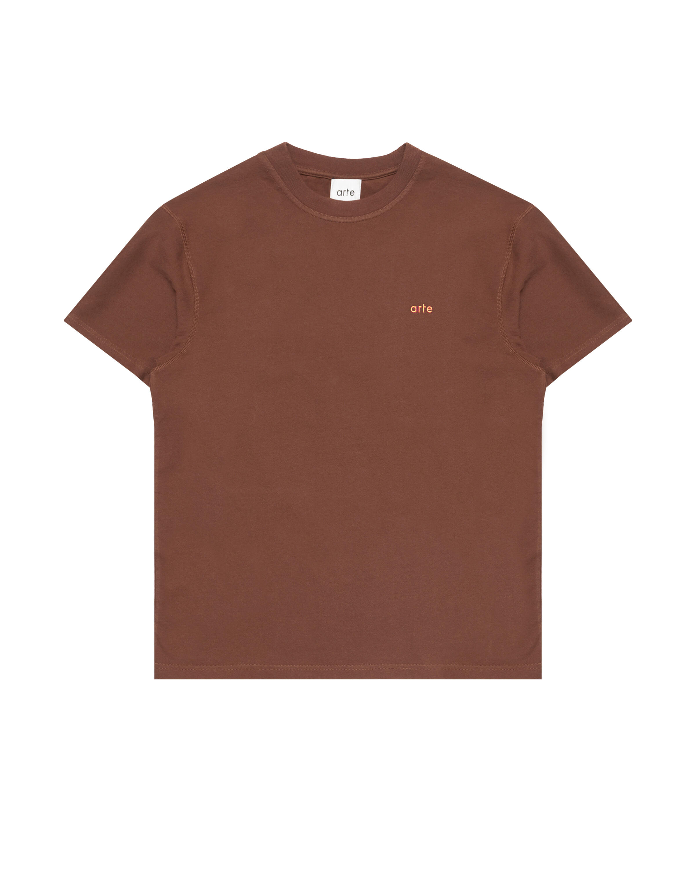 Arte Antwerp Tulip Blooming Ideas T-shirt | AW24-113T-BRN | AFEW STORE